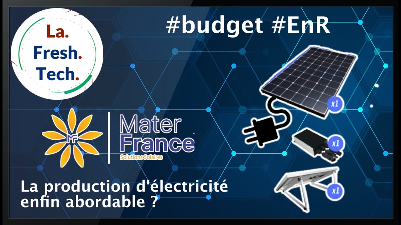 Émission #17 — Mater France : des kits photovoltaïques à monter soi-même
